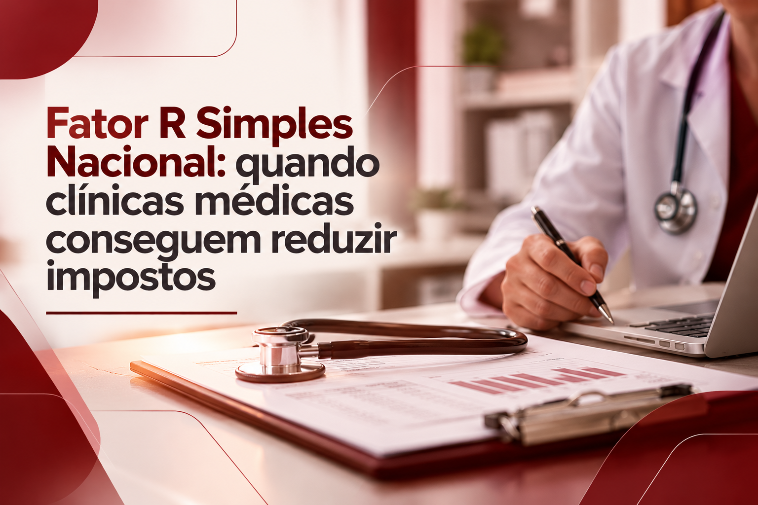 Fator R Simples Nacional: quando clínicas médicas conseguem reduzir impostos